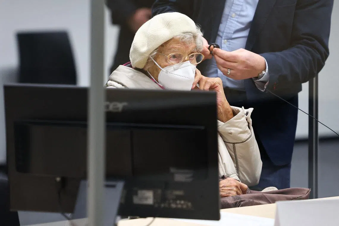 Ms Irmgard Furchner was the first woman in decades to be tried in Germany for Nazi-era crimes.