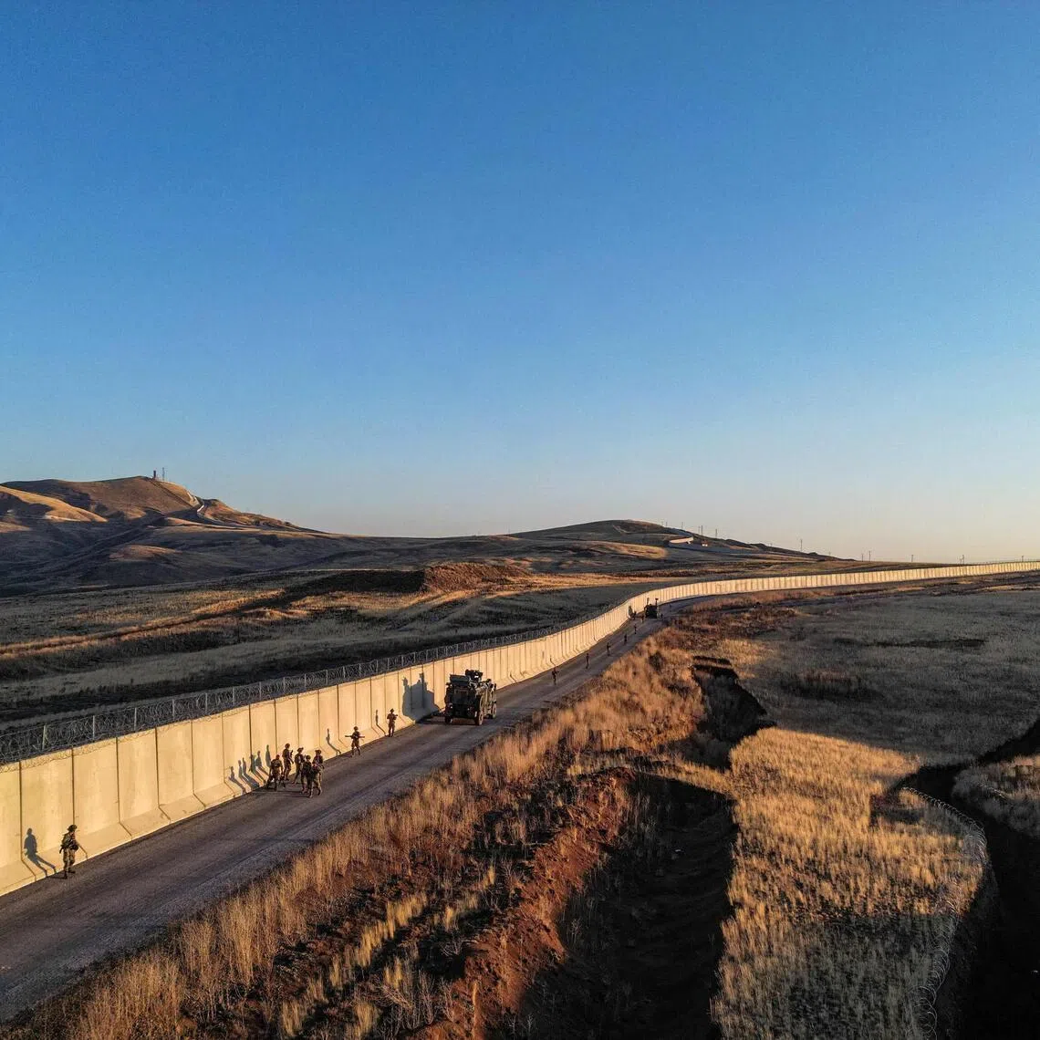 Turkey shares a 530km border with Iran.