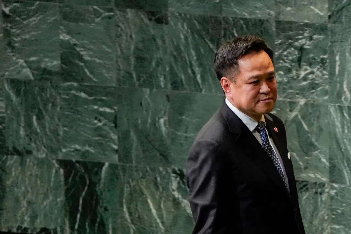 Thai PM Anutin launches flood war room with daily briefings, defends cash handouts