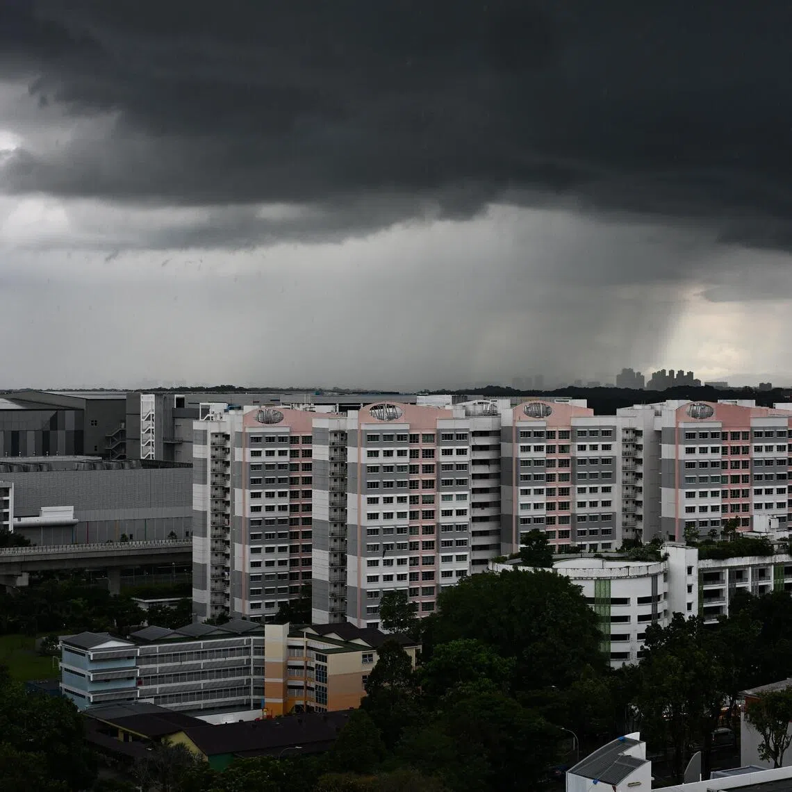 Afternoon thundery showers are expected on most days and may extend into the evening on a few of these days.