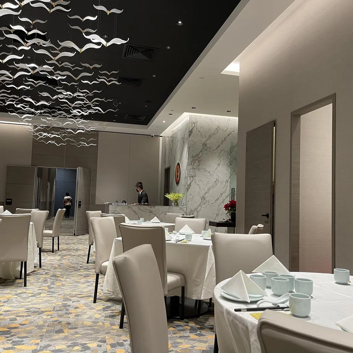 Jia He Grand opened at the lobby level of One Farrer Hotel in November.