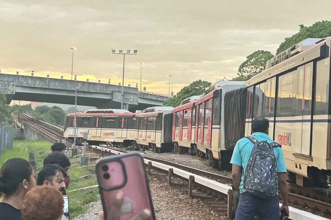 Rapid KL confirmed the incident in a statement and the authenticity of images that have been circulating on social media.