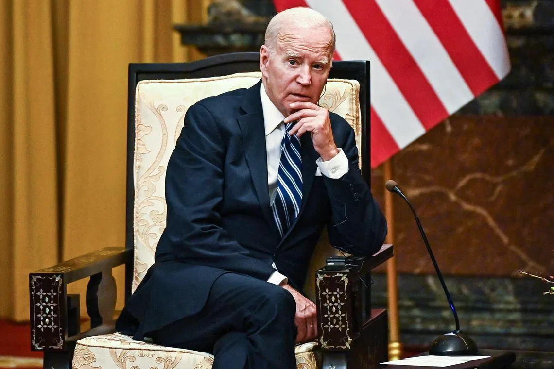 Republican House members accuse Mr Biden of having “lied” to the American people about his son Hunter’s controversial business dealings abroad.