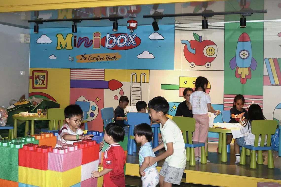 At Artbox Everyday, you can sign your children up for art and drama workshops at the Minibox run by The Creative Nook studio.