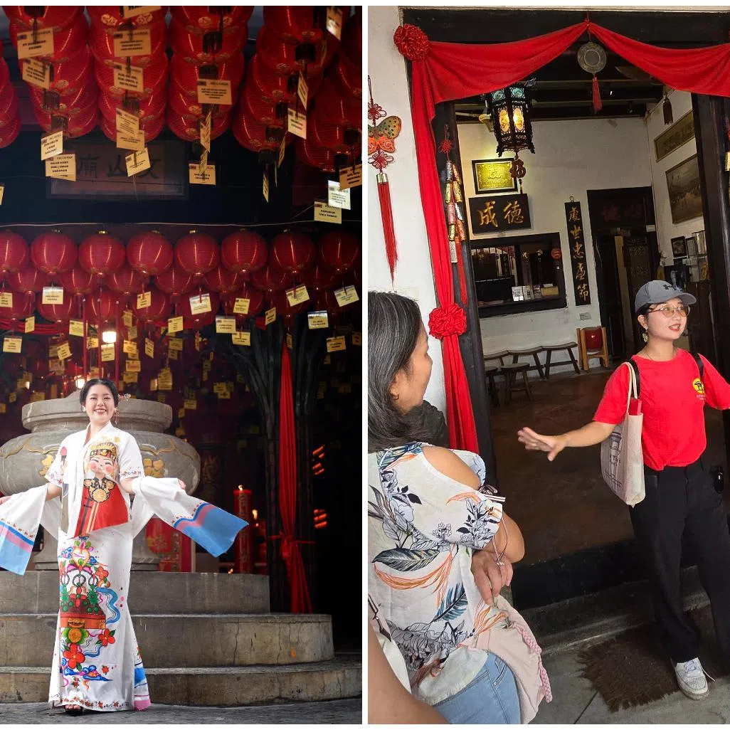 Merry Andayani (left) and Elsa Novia Sena are Benteng Chinese reviving their heritage.