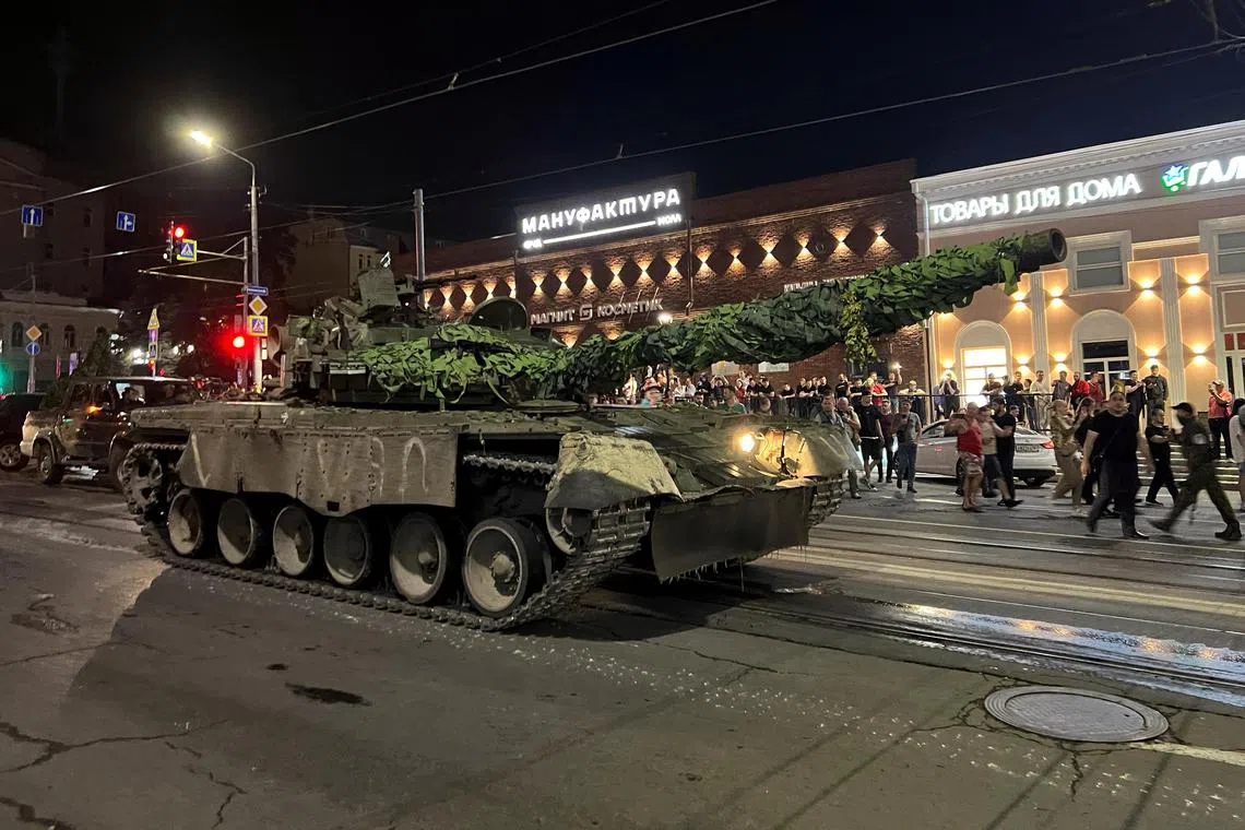 Wagner fighters pull out of the Russian city of Rostov-on-Don, after a deal was brokered with Moscow to end their mutiny.