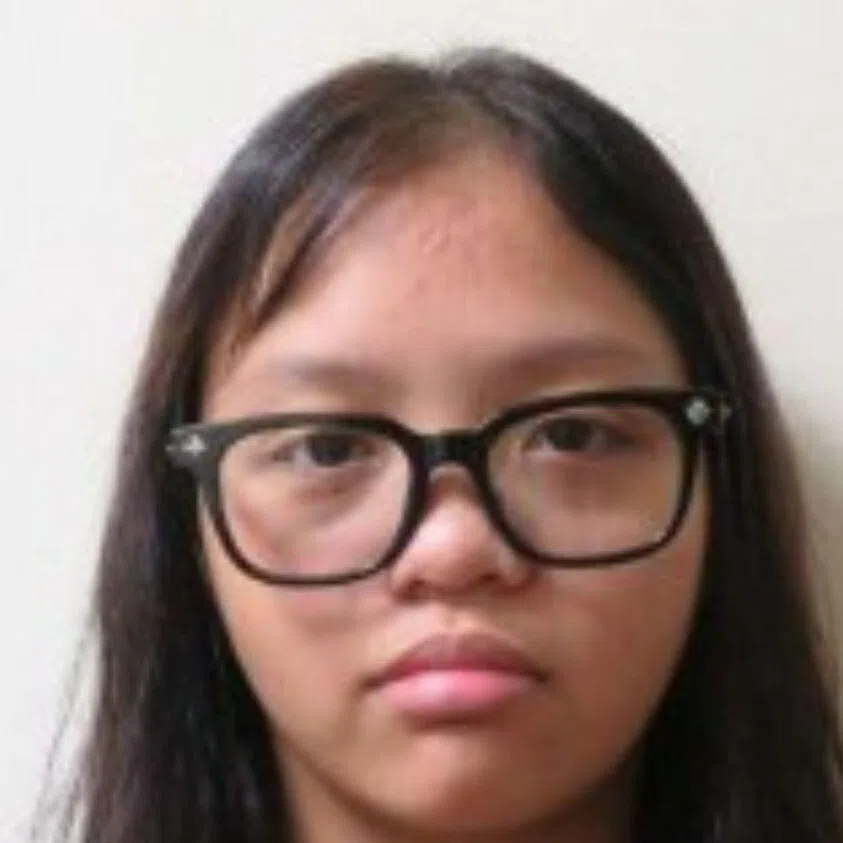 The police issued separate appeals for information on the whereabouts of Nur Qaseh Qalisha Fadhlee (left) and Jade Tan (13) on May 16.