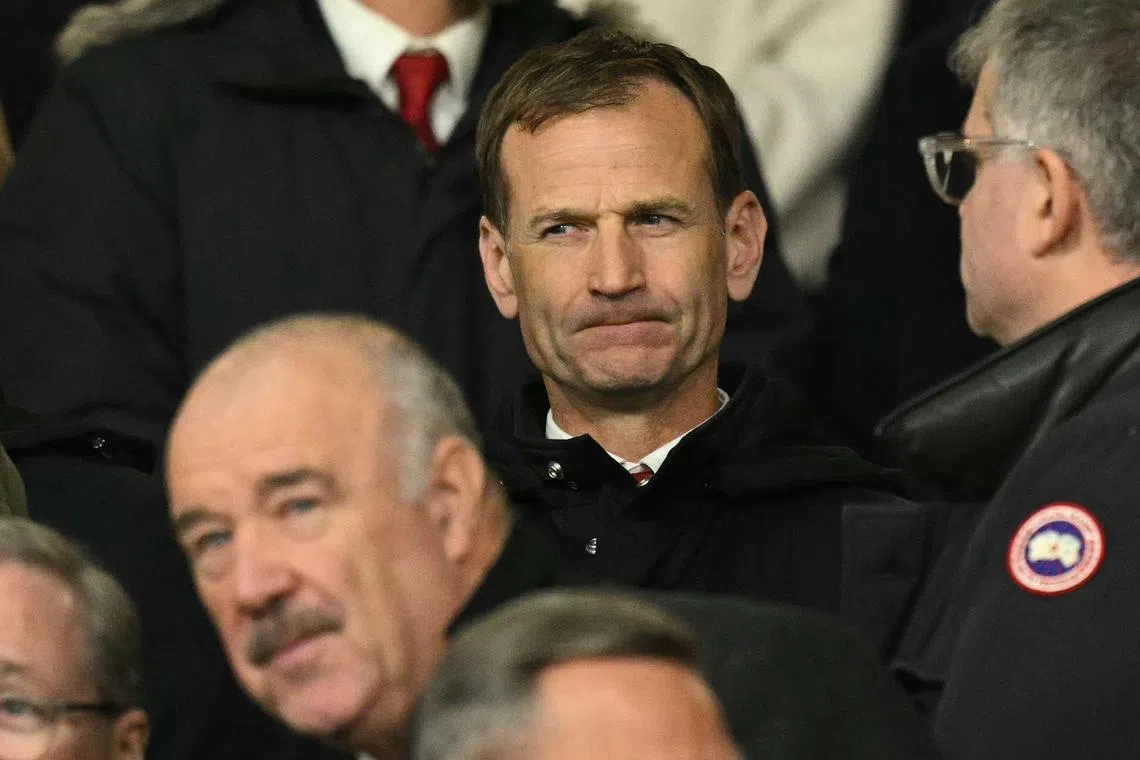 Dan Ashworth (above) officially joined Manchester United on July 1 after spending five months on gardening leave at Newcastle United, with part-owner Ratcliffe then describing Ashworth as “one of the top sporting directors in the world”.