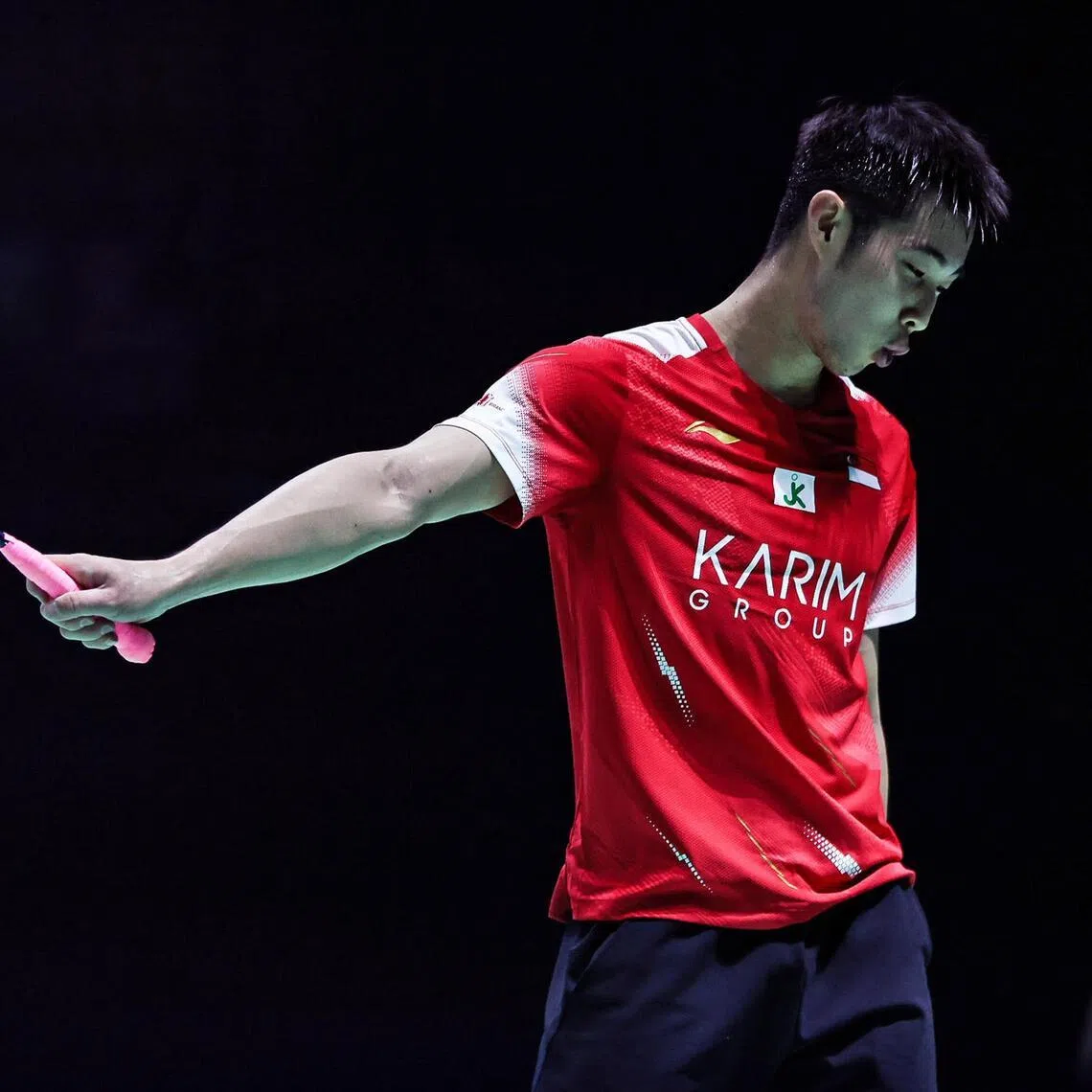 Loh Kean Yew said a back injury sustained in the previous round had impeded his movements.