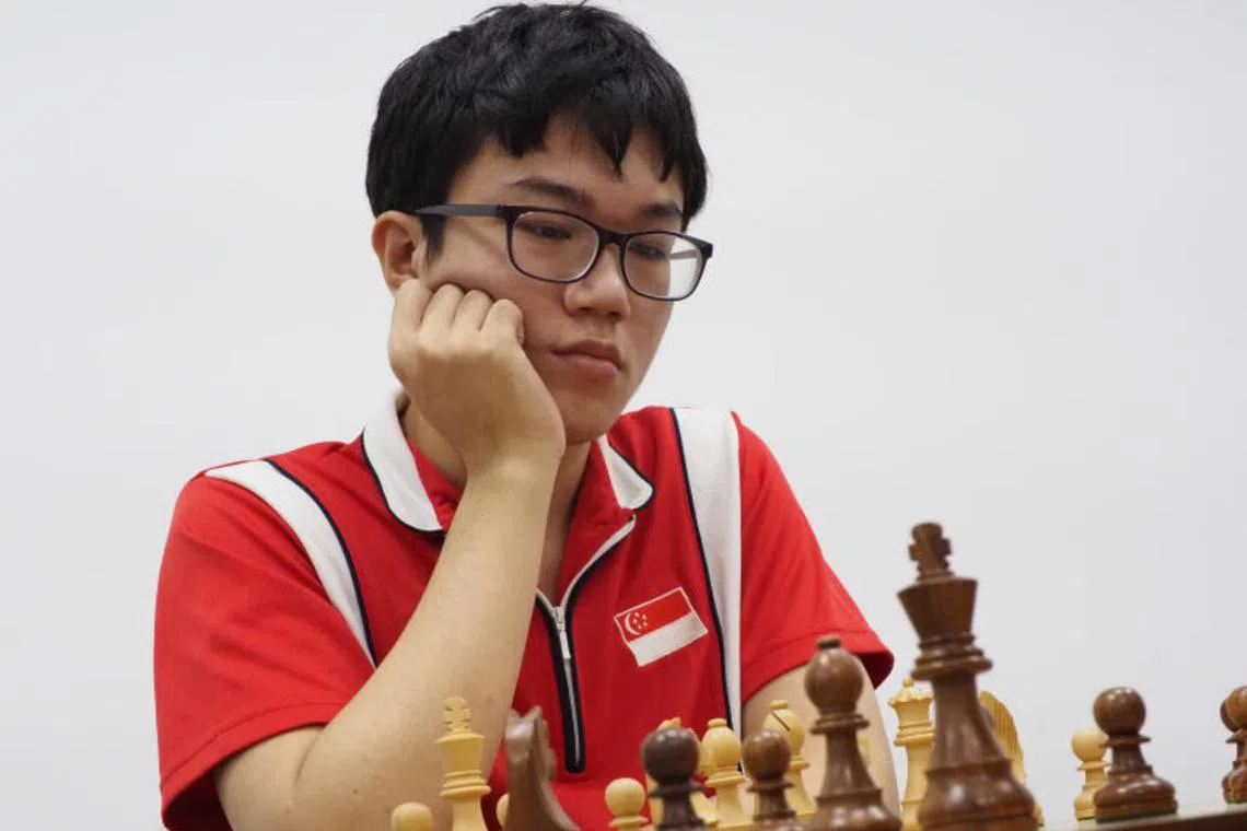 Tin Jingyao, 22, becomes the fifth and youngest Singaporean to become a chess Grandmaster.