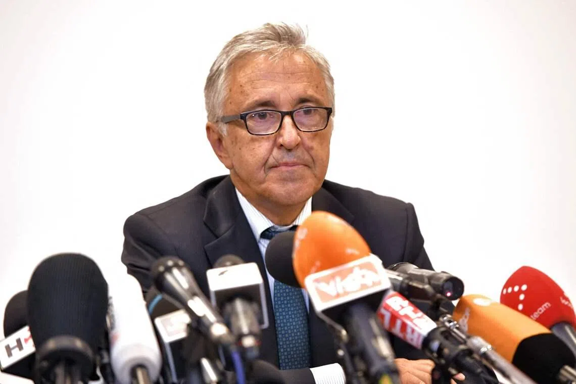 Giovanni Castellucci was among 57 people on trial over the collapse of the Morandi bridge in Genoa, Italy, in 2018.