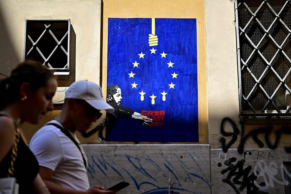 European armies are the biggest customers of Israeli-made weapons and defence systems, buying US$8 billion (S$10 billion) worth in 2024.