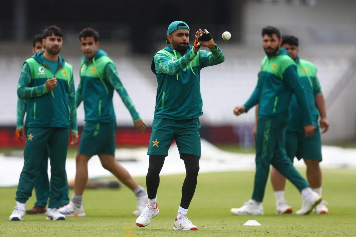 Cricket - First T20 International - Pakistan Practice Session - Headingley Cricket Ground, Leeds, Britain - May 21, 2024 Pakistan's Babar Azam during the practice session Action Images via Reuters/Lee Smith
