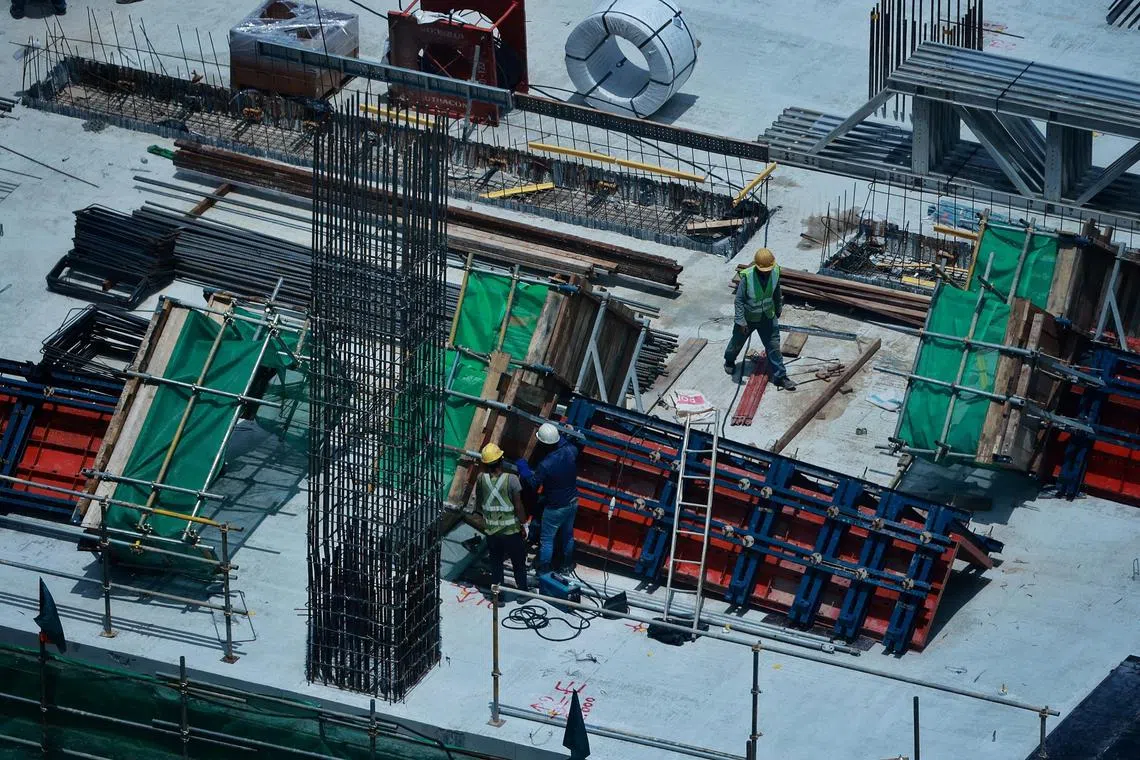 ST20230330_202368125249/pixgeneric/Jason Quah

Generic photo of a construction site at South Buona Vista road on March 30, 2023.

Migrant workers, blue collar jobs, labour, development, workplace safety and health, building,