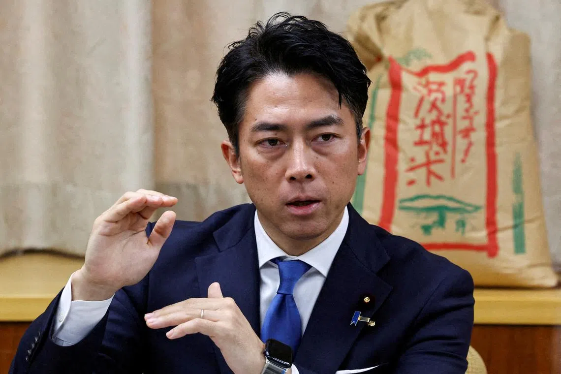 Mr Koizumi is the the son of former Premier Junichiro Koizumi.
