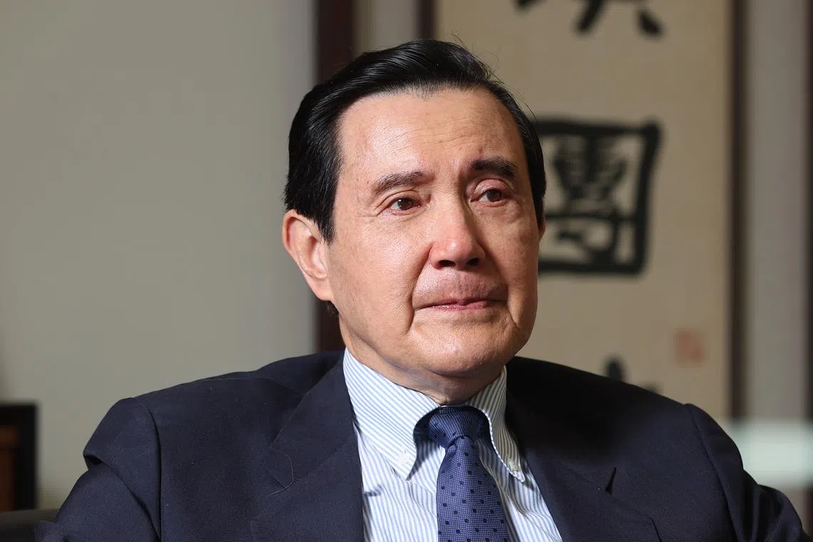 Mr Ma Ying-jeou accuses the government of turning Taiwan's national day into an overt attempt at pushing independence ahead of an election.