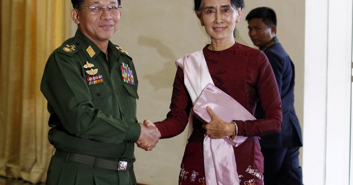 Myanmar authorities release rare images of Aung San Suu Kyi