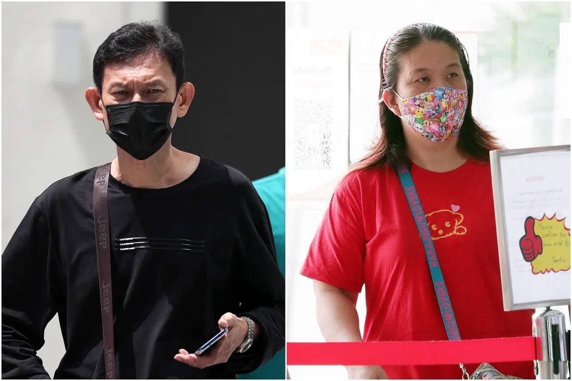 Cheang Eng Hock and his wife Lim Sok Lay were accused of causing a ruckus at West Coast Community Centre in Clementi West Street 2 on July 29, 2023.