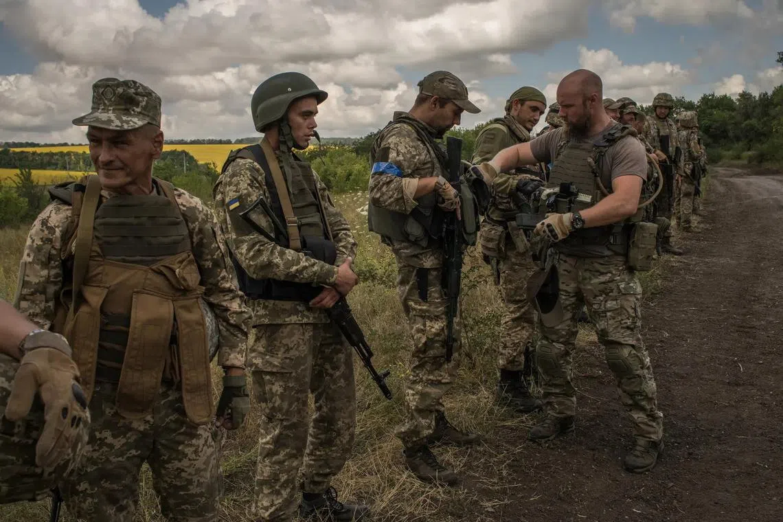 Axel Vilhelmsen trained Ukrainian soldiers last year as part of the Mozart Group, which two former Marines established to help Ukraine. It disbanded after one founder sued the other, alleging theft and harassment.