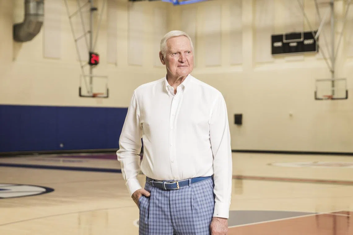 Basketball legend Jerry West played a formidable role in the evolution of the NBA in general and the Lakers in particular.
