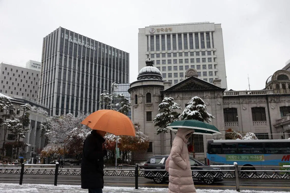 Move seen as aimed at shoring up South Korea’s trade-reliant economy against tariffs that could spike once Trump takes office.