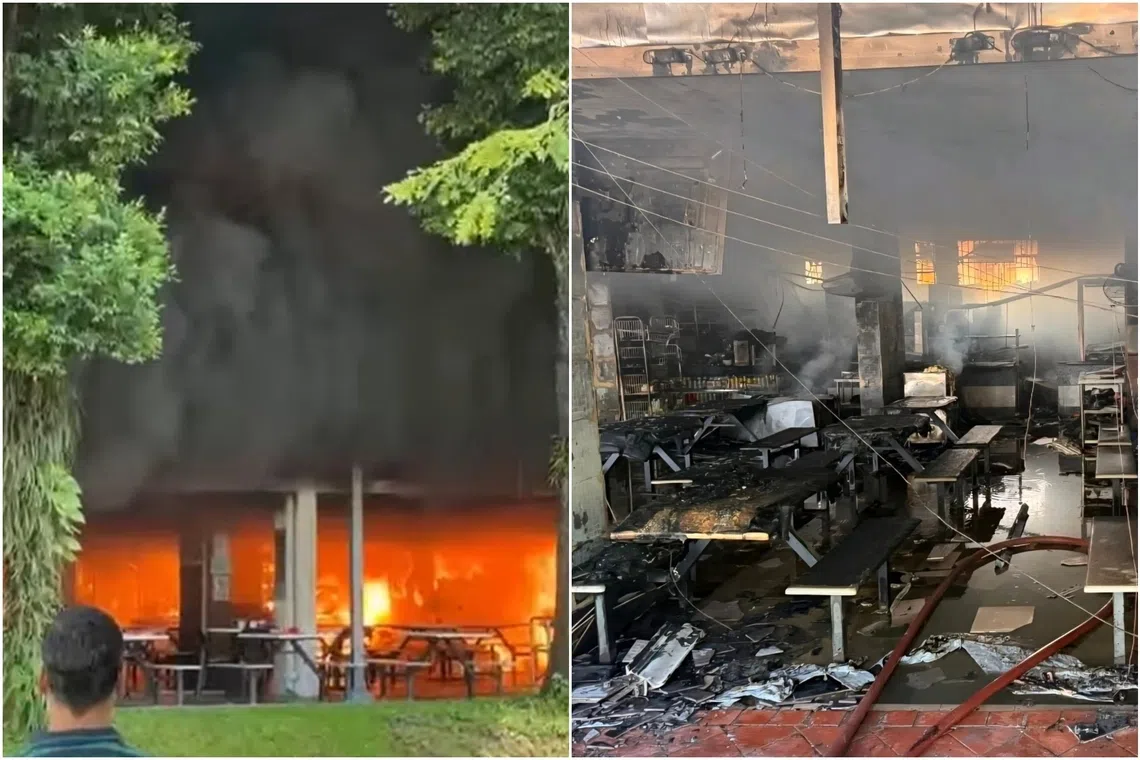 The cause of the fire is under investigation.