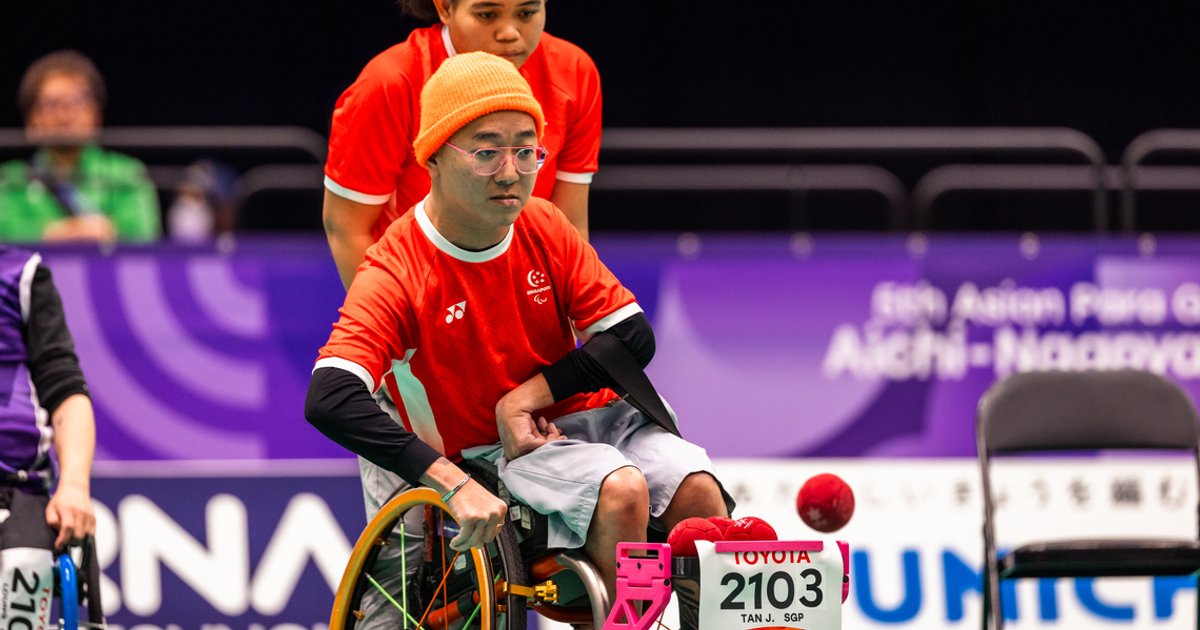 S'pore's Jovin Tan clinches boccia silver at Asian Para Games, Jeralyn Tan bags bronze