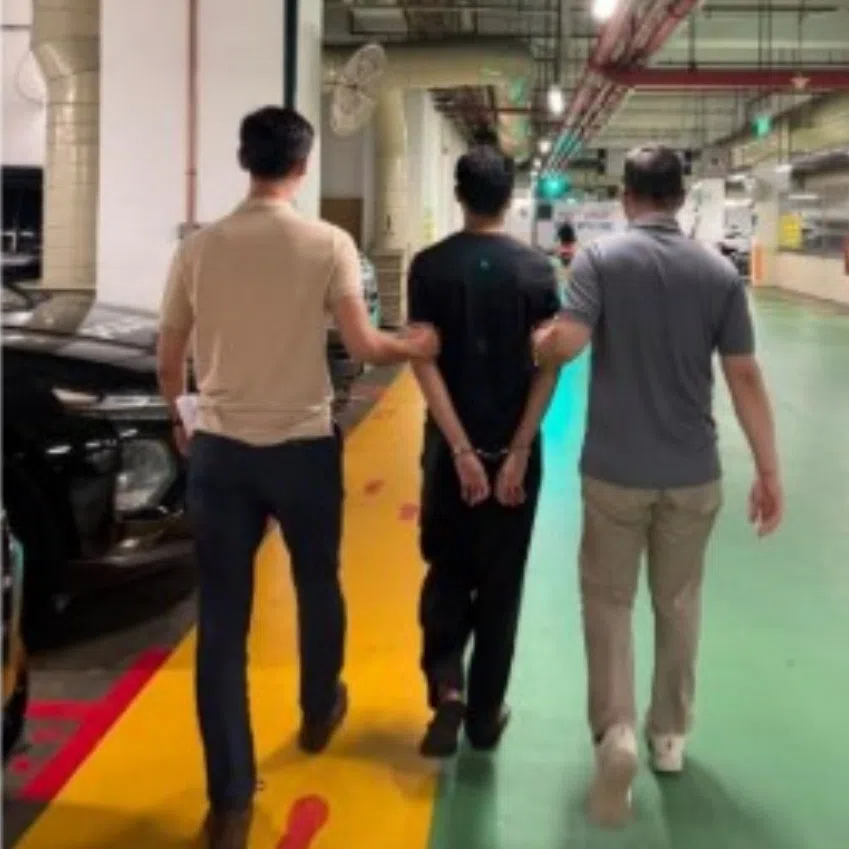 The arrests follow a four-day operation by officers from the Commercial Affairs Department and the seven
Police Land Divisions.