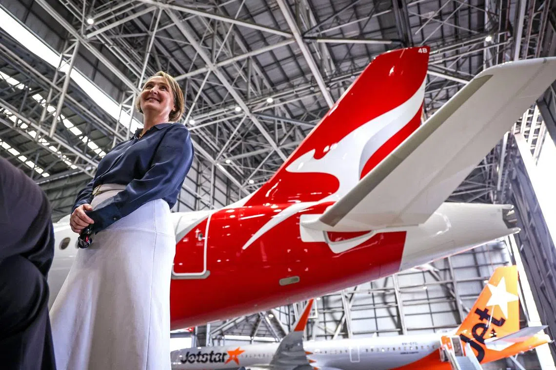 Qantas chief executive Vanessa Hudson said Qantas’s international capacity should also return to pre-Covid levels this month.