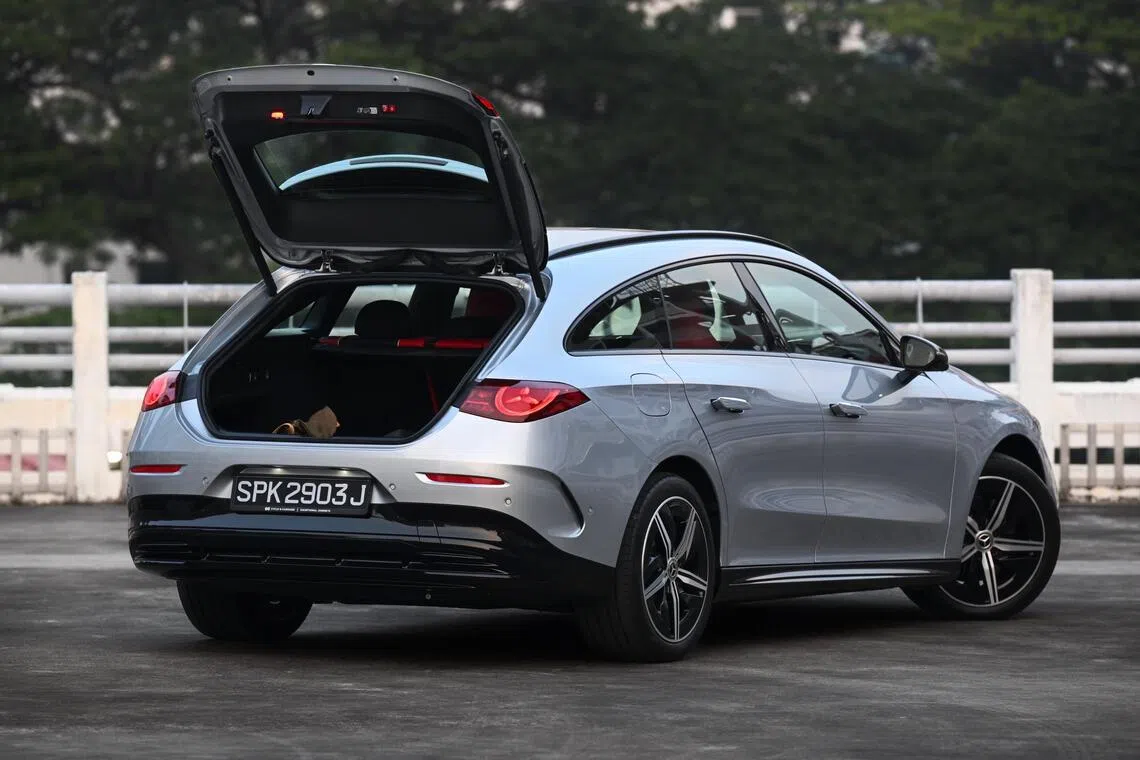 Sloping windscreen limits the boot’s flexibility.