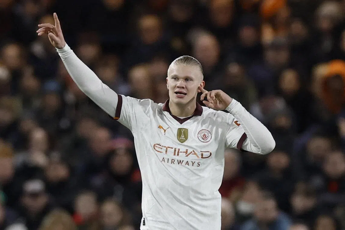 Haaland has struck 27 times in 30 appearances in a season disrupted by a two-month absence due to a foot injury.