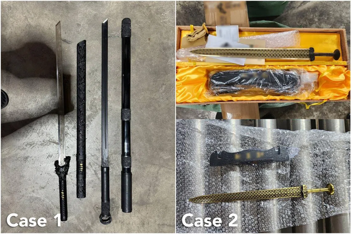 In Singapore, some weapons can be imported with approval from the Police Licensing and Regulatory Department.