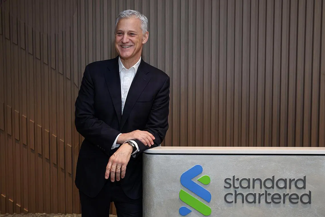 StanChart group chief executive Bill Winters said the bank's US and European client base is growing very fast due to the bank's extensive footprint in the region.