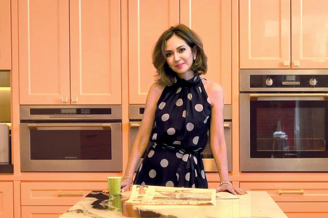 Mrs Nikki Hunt, founder of interior design firm Design Intervention, has called Singapore home for nearly 30 years.