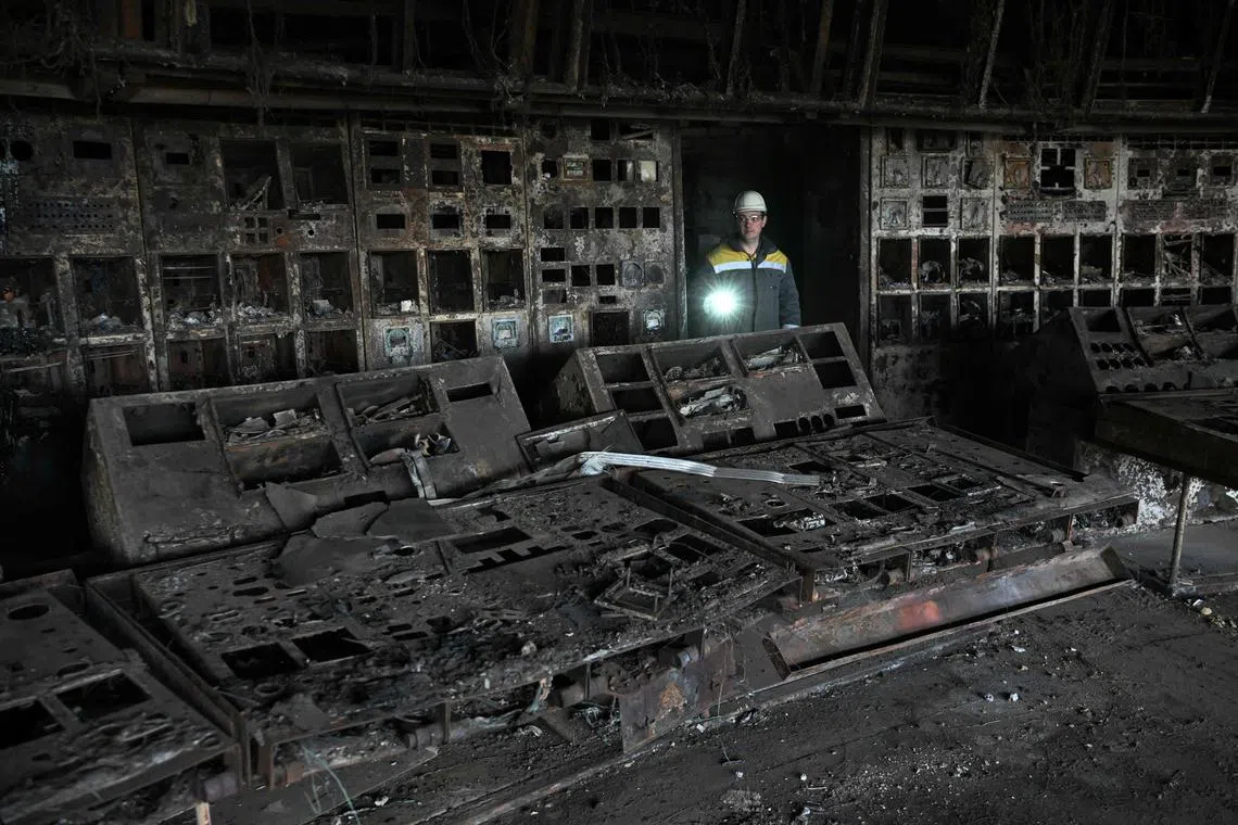 Russian missiles had earlier destroyed a power plant of energy provider DTEK on April 19.