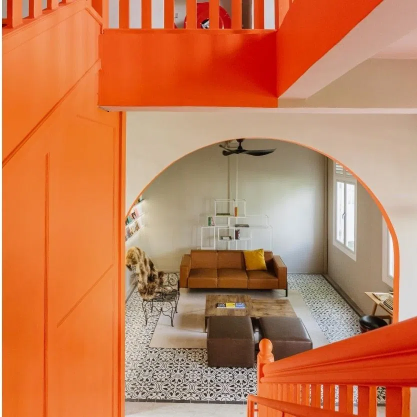 Flock at Kampong Java (left) and Project Art Hunter. 