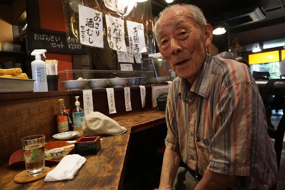 The writer met Saito-san at the height of the pandemic in a neighbourhood eatery, where he was braving the dangers of eat-in dining.