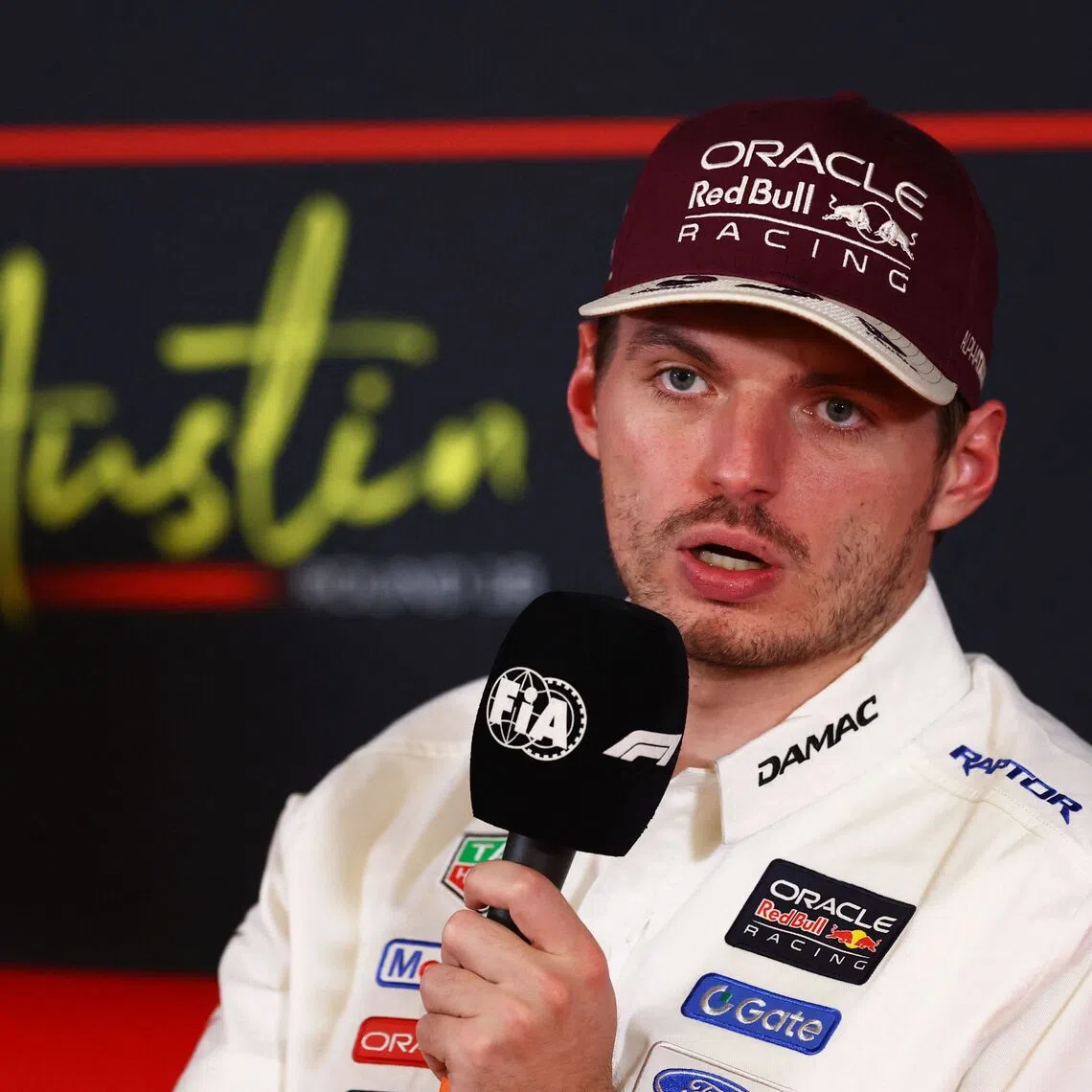 Max Verstappen finished third after starting second on the grid.
