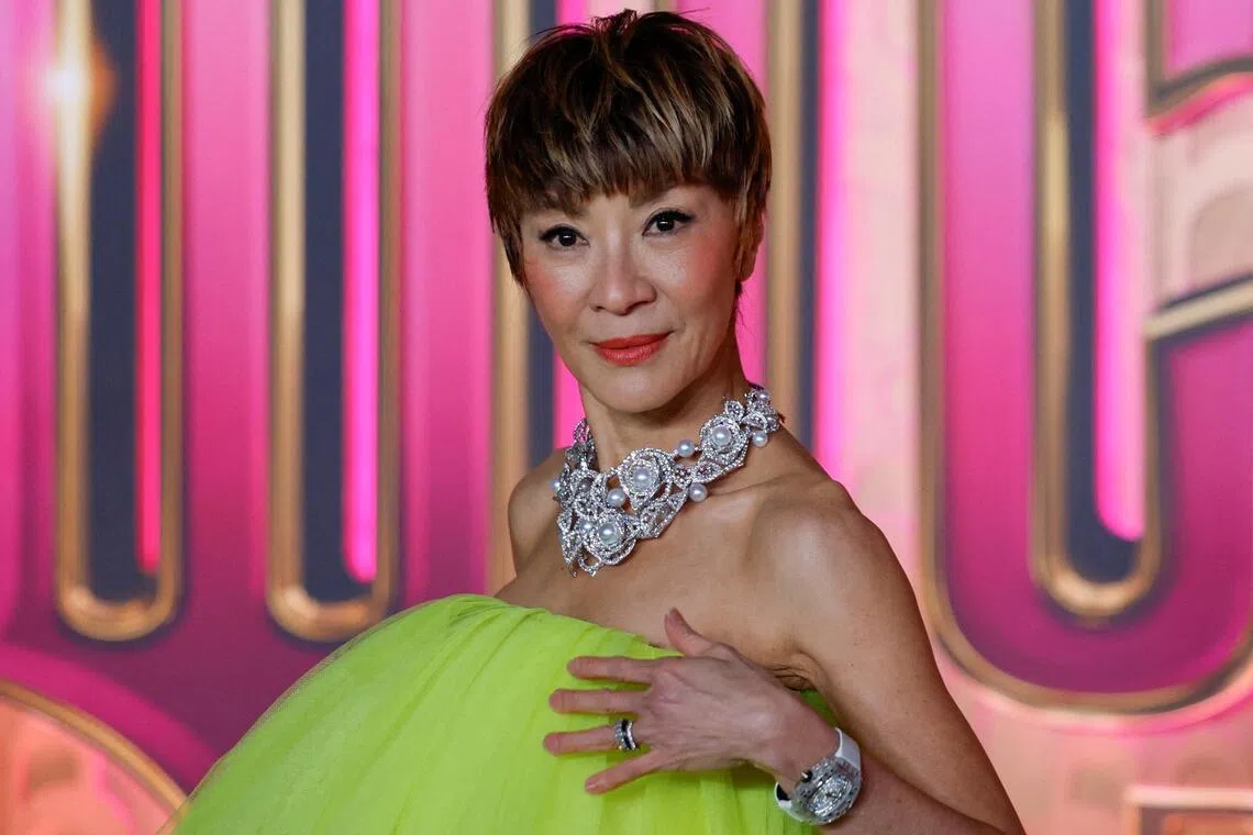 Wicked and Crazy Rich Asians star Michelle Yeoh will be presented with the Berlin Film Festival’s Honorary Golden Bear for lifetime achievement on Feb 12.