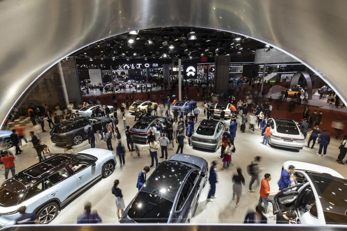 Chinese brands now account for about half of all EVs sold globally.