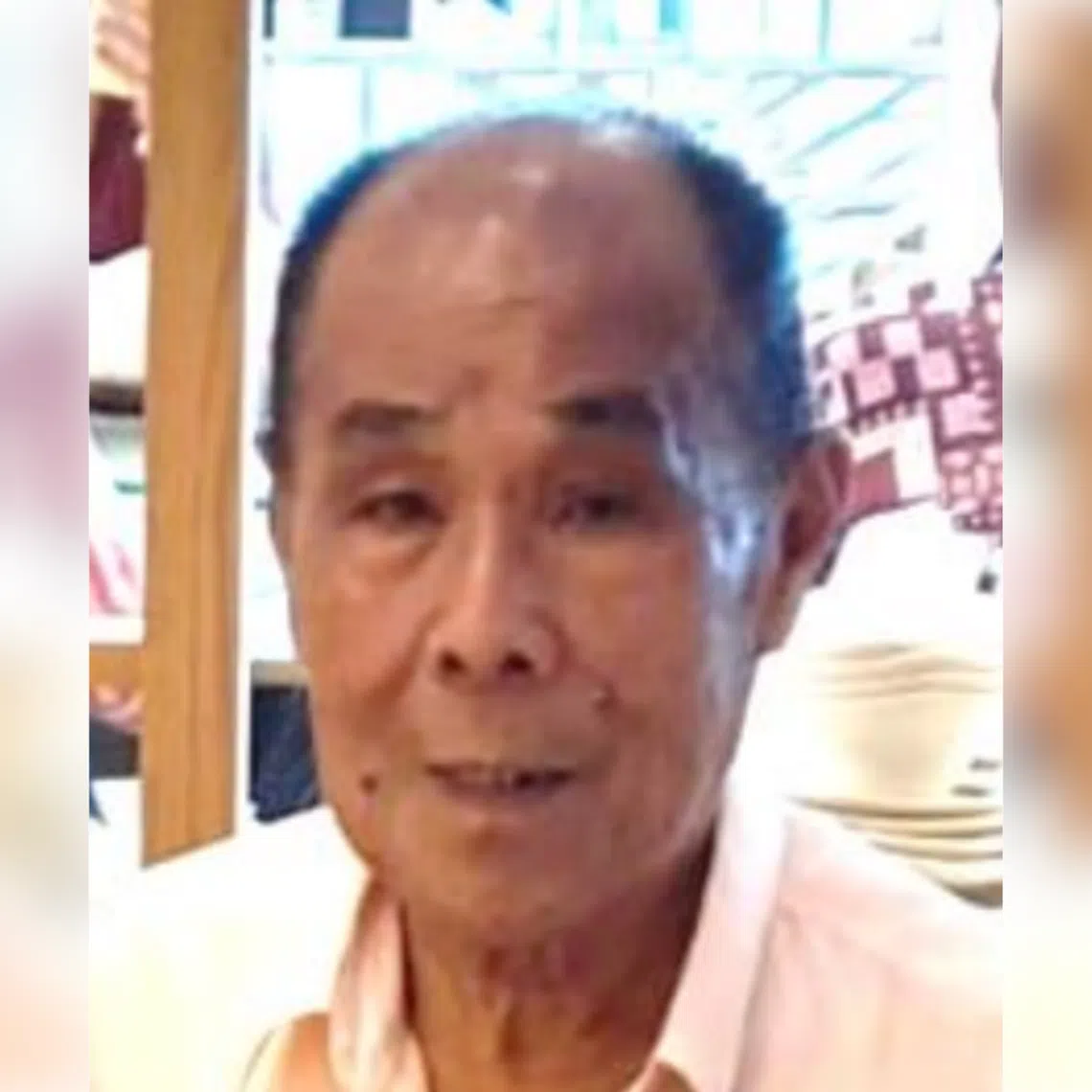 Tew Chiu Hung was last seen near Block 922 Tampines Street 91 on July 26.