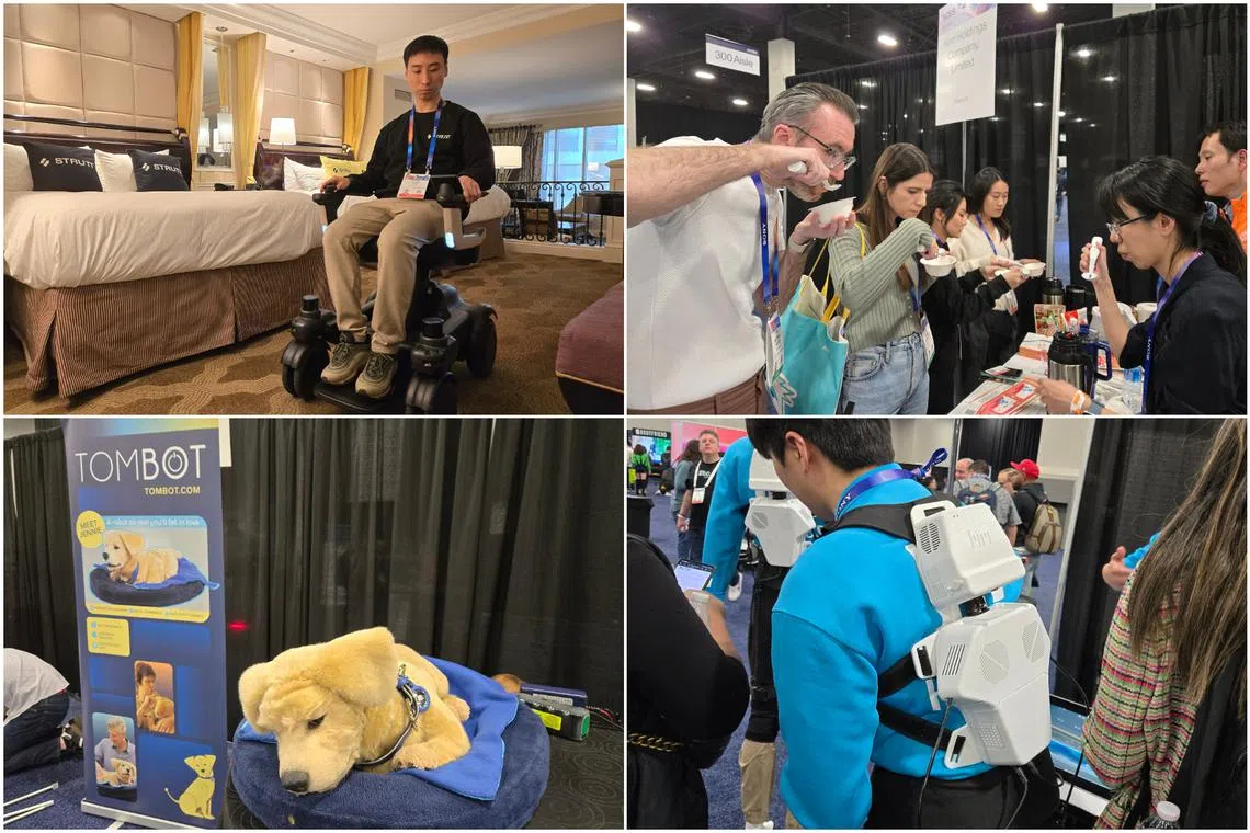 “Age tech” was on full display during the four-day consumer electronics and tech show.