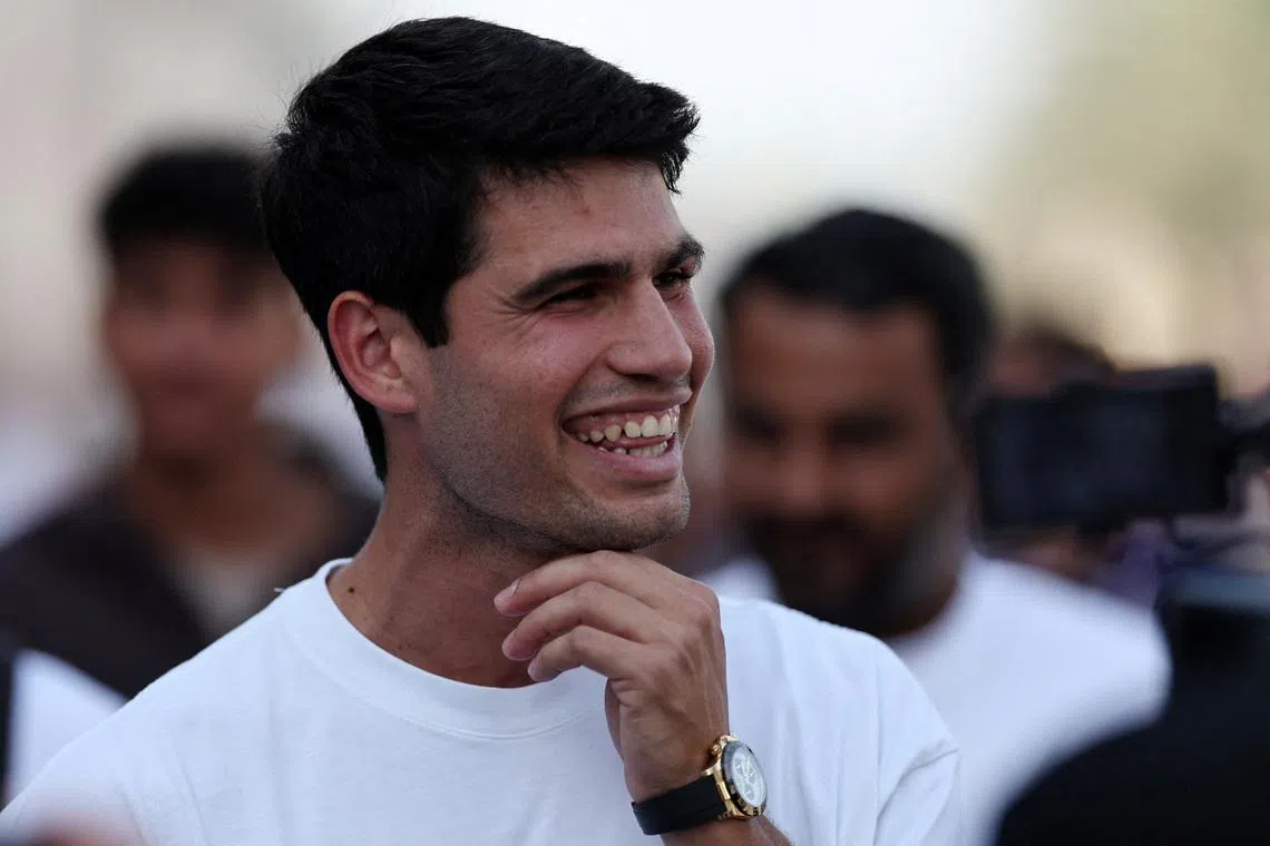 Alcaraz says he still has 'weaknesses' ahead of return in Doha