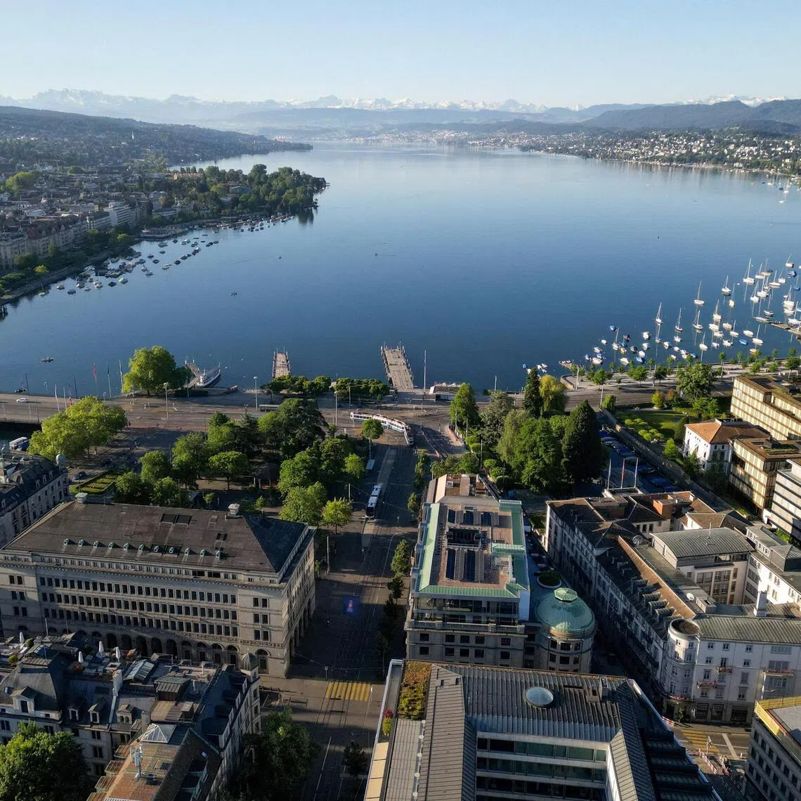Only Lake Zurich, the sixth largest in Switzerland, had so far seen water levels hit a record low.