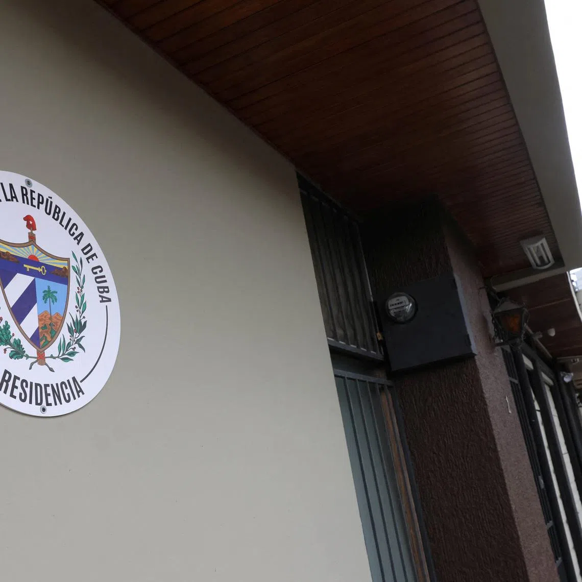 The facade of Cuba's embassy after Costa Rica's President Rodrigo Chaves said on Wednesday his administration did not recognize Cuba's government as legitimate and would close the Cuban embassy in its capital San Jose, Costa Rica, March 18, 2026. REUTERS/Mayela Lopez