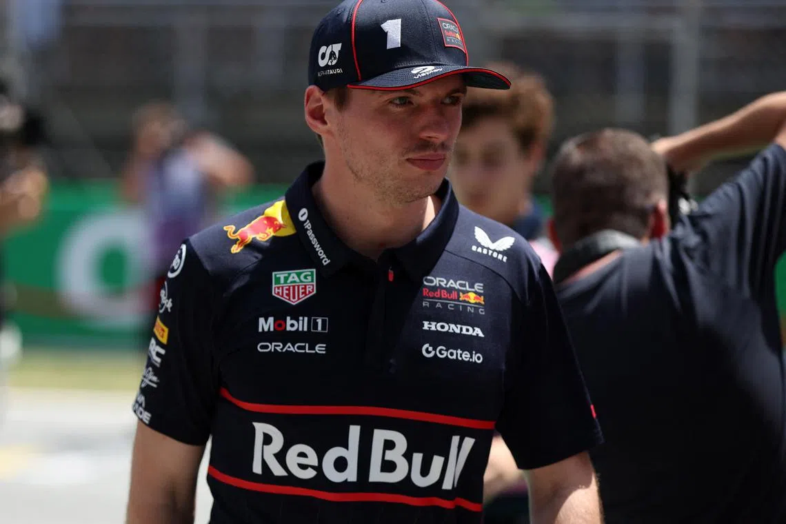 Formula One F1 - Spanish Grand Prix - Circuit de Barcelona-Catalunya, Barcelona, Spain - June 1, 2025 Red Bull's Max Verstappen ahead of the race REUTERS/Bruna Casas