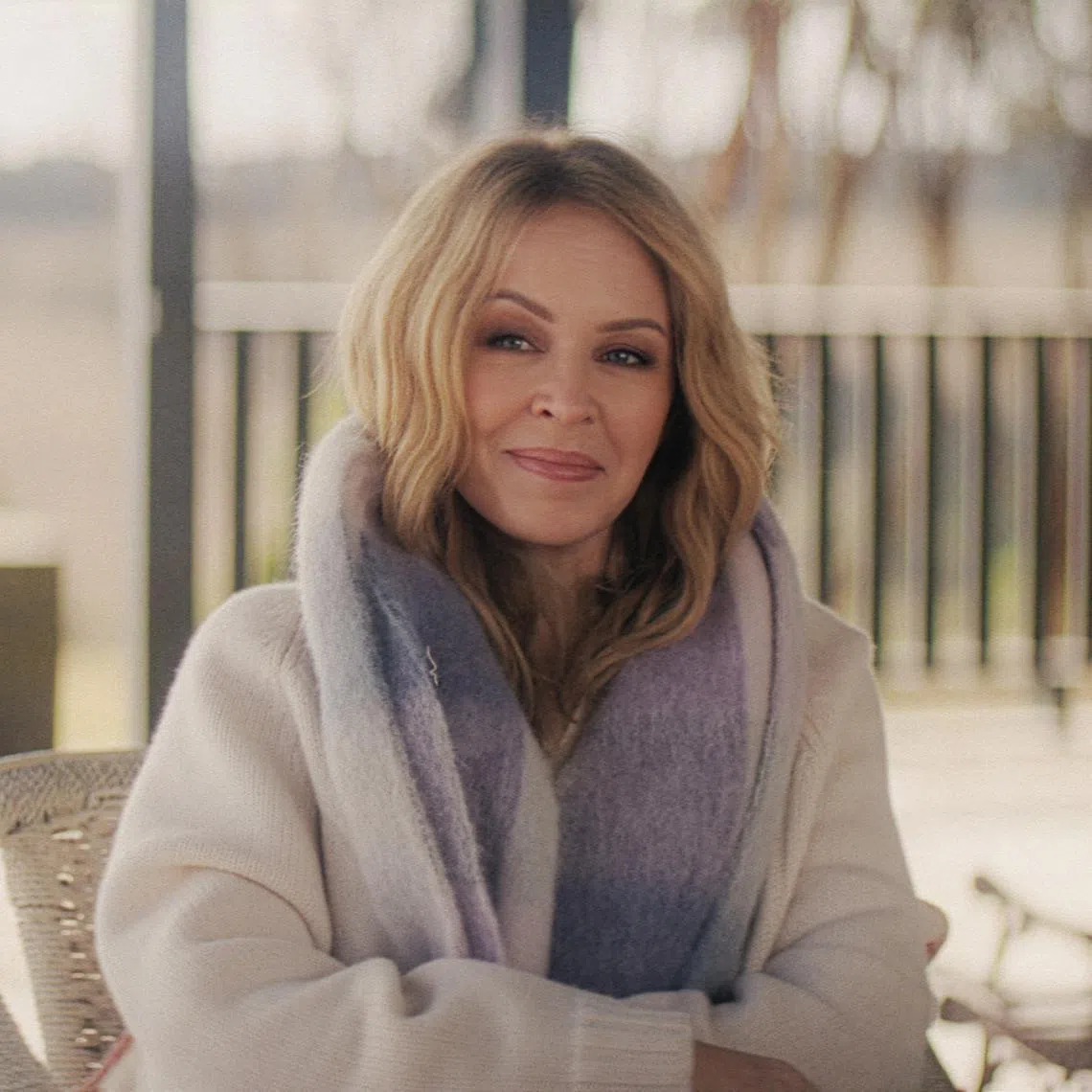 Kylie Minogue in the Netflix docuseries Kylie.