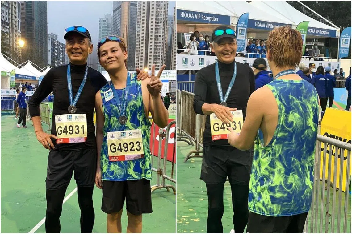 Chow Yun Fat trained for the race for over a year and even hired a coach to guide him.