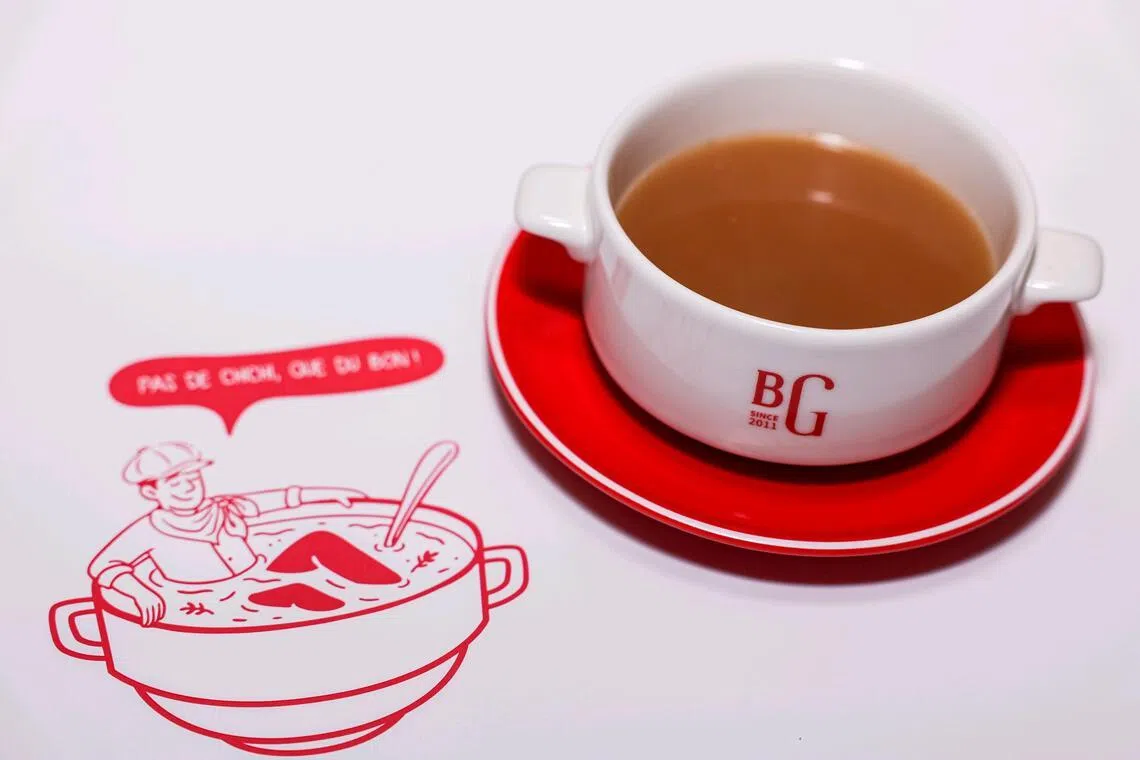 Bouillon de Volaille et Vermicelle from Bouillon Gavroche.