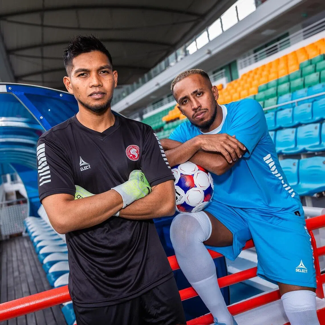 jclions - Veterans Izwan Mahbud and Abdil Qaiyyim have been brought in to a struggling Young Lions side, who will be looking to them for their experience and leadership for the rest of the season.

CREDIT: COURTESY OF THE YOUNG LIONS/FACEBOOK